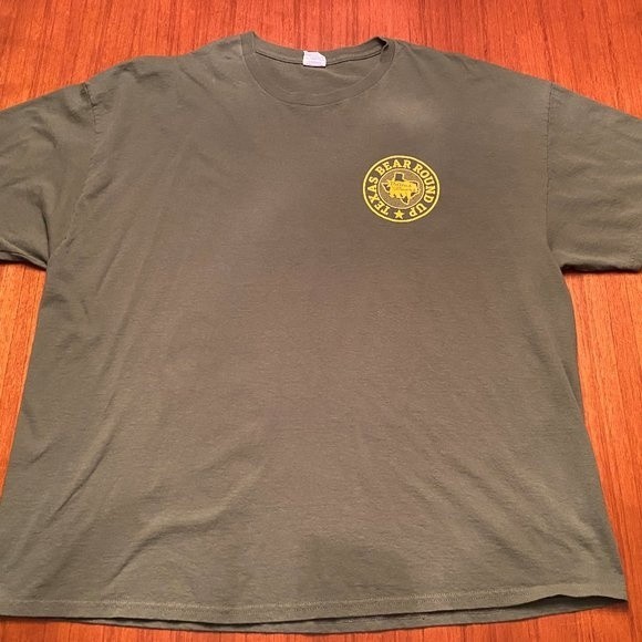 Other - Texas Bear Round Up - TBRU - Gay T-Shirt Green 3XL